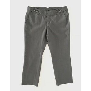 Banana Republic | Pants Womens Size 6 Cropped Wool Trousers Gray Stretch lined